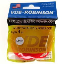 Amortyzator latexowy 800%, pusty, 2,27mm, 4m pomarańczowy VDR Team 67-AH-422