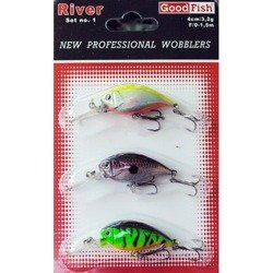 Woblery Goodfish, zestaw rzeczny nr 1 GoodFish A-48-015