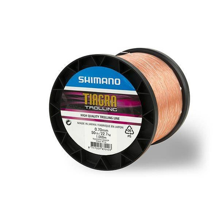 Żyłka Tiagra Trolling 0,45mm 1000m 9kg/20lb Clear Pink Shimano (TGRG0201000CP)