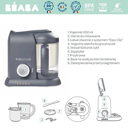 BEABA Babycook® Dark Grey