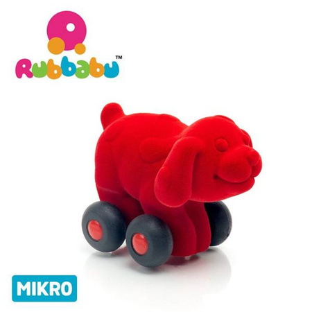 Rubbabu Zestaw 8 sensorycznych zwierzątek - pojazdów mikro (opakowanie zbiorcze 8 szt.)