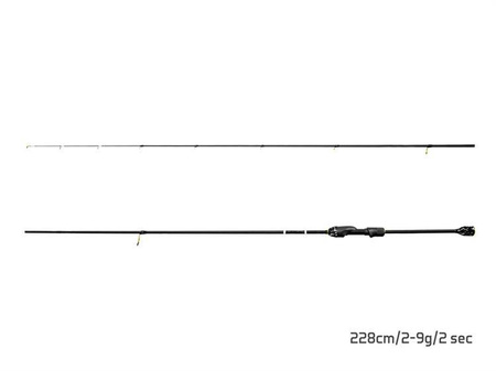 WĘDKA SPINNING BLACK CODE C.I.T. 244cm/2-9g Delphin (101001491)