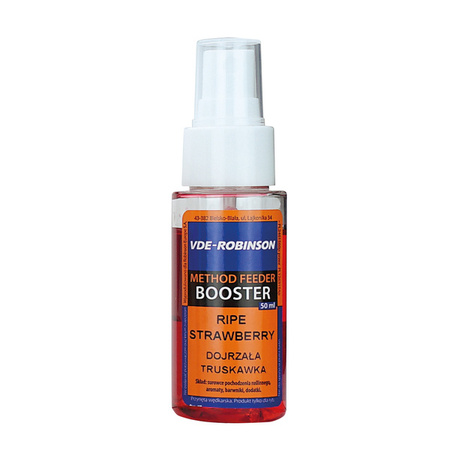 Dodatek VDE-Robinson Booster z atomizerem, dojrzała truskawka, 50ml VDR Team 62-D1-RST