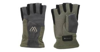 RĘKAWICZKI POLAROWE - BEZ PALCÓW rozm. M - SZARO ZIELONY - op.1kpl. MIKADO UMR-11G-M