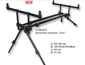 Stanowisko Karpiowe CARPEX “Twin” Carpex 91-SK-012