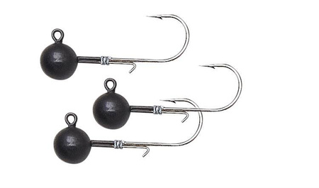 TUNGSTEN BALL JIGHEAD #2/0 3.5G MATT BLACK 3PCS Savage Gear (82284)
