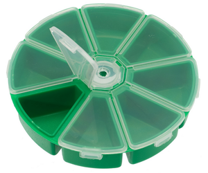 PUDEŁKO 4-KOMOROWE 12X12X3CM 5X1SZT JAXON R-AA002