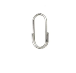 KÓŁKO ŁĄCZNIKOWE OWALNE - OVAL SPLIT RING NI - Nr 10 MIKADO AMA01-908-10
