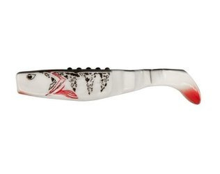 Ripper  Phantail print 3.5"/8.5cm 3szt./bag WHITE/BLACK  red/black-red print    DRAGON CHE-PT35T-10-150