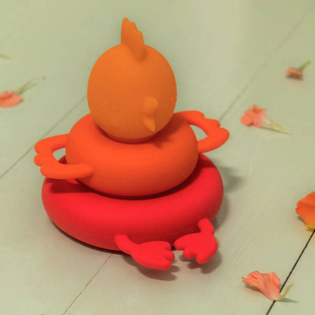 LILLIPUTIENS Silikonowa piramida do kąpieli Kokoszka Paulette 12 m+