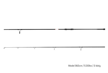 Delphin BOMBER 380cm/5.00lbs/2 składy Delphin (101004710)