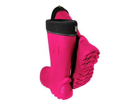 KALOSZE DAMSKIE BRONTO Queen / różowe 42 Delphin (101003085)