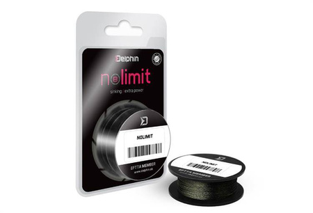PLECIONKA PRZYPONOWA NOLIMIT Hookline zielony 40lbs 20m Delphin (101000109)