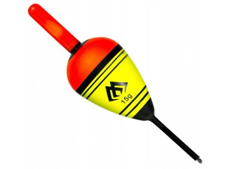 ŻYWCOWY SPŁAWIK ŚWIECĄCY NA BATERIE PRZELOTOWY LED 15.0 g - op.1szt MIKADO  SMP-LED-06-15.0