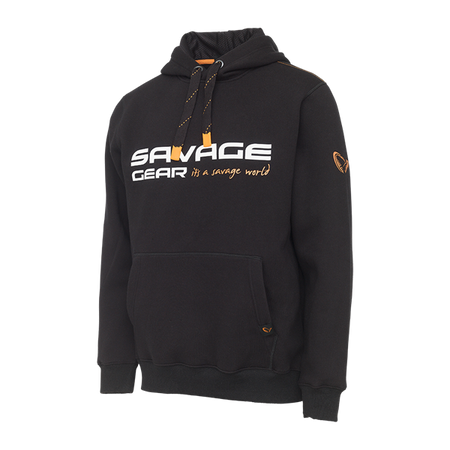 BLUZA Z KAPTUREM COSMO HOODIE S BLACK INK Savage Gear (73697)