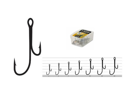 KOTWICE SUMATO DOUBLE RYDER BRĄZOWE 4 BR 1X20SZT JAXON HY-KC04BR
