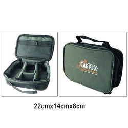 Pojemnik na akcesoria (4 przegrody), 22x14x8cm Carpex 73-CA-043