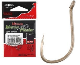 HACZYK METHOD FEEDER 36 Nr 12 BR Z ZADZIOREM - op.10szt MIKADO HMF12-12