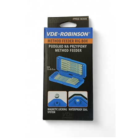 Pudełko na przypony MF PRO MAX VDE-Robinson 15x8x3cm VDR Team 67-A0-PP14