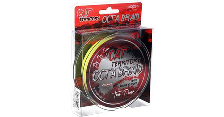 PLECIONKA CAT TERRITORY OCTA BRAID  040 YELLOW 300M MIKADO Z39Y-040
