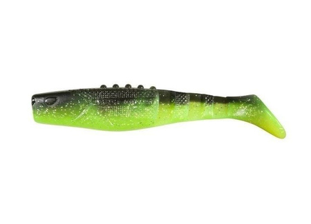 Ripper  Phantail PRO 4"/10cm 3szt./bag CHARTREUSE/BLACK silver glitter     DRAGON CHE-PT40D-30-101