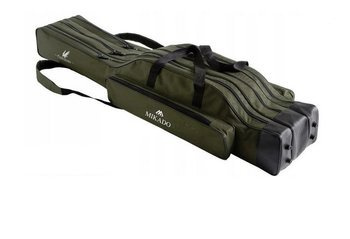 POKROWIEC WĘDKARSKI 3 KOMOROWY 120 cm / ZIELONY - USZTYWNIANY MIKADO UWD-12003G-120W