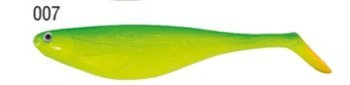 GUMA FLAT SHAD 9,5cm KOL. 07 GREEN LEMON OP.4SZT KONGER 338020007