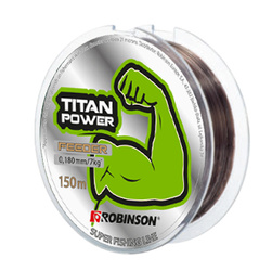 Żyłka Robinson Titan Power Feeder 0,350mm, 150 m, brązowa Robinson 55-TPA-035