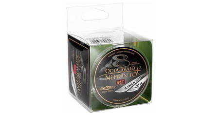 PLECIONKA NIHONTO OCTA BRAID 050 GREEN 300M