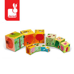 Piramida wieża 10 kostek Pory roku, Janod