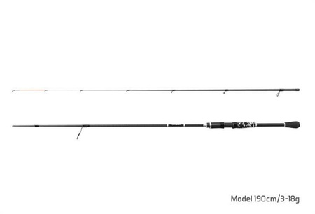 WĘDKA SPINNING PIRAT / 2 składy 190cm/3-18g 190cm/3-18g Delphin (110390190)