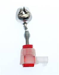 DZWONEK  WĘDKARSKI JAXON POJEDYNCZY Z MIEJSCEM DO ZAŁOŻENIA NASADKI ŚWIECĄCEJ NCS-15 5X10SZT JAXON AD-NCS151