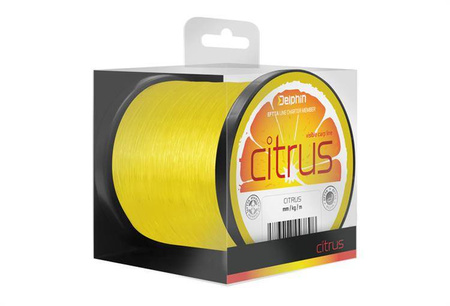 ŻYŁKA KARPIOWA CITRUS / żółty 0,28mm 5,9kg 26000m Delphin (101002783)