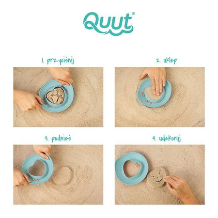 QUUT Foremki wielofunkcyjne Magic Shapers, opakowanie zbiorcze 24 sztuki, mix rodzajów i kolorów