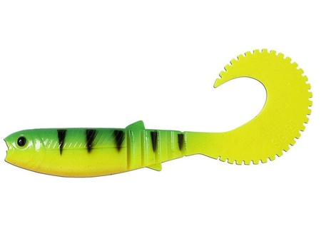 (R) Ripper, Guma Savage Gear Cannibal Curltail 10cm 5g 1szt. Firetiger (61869)