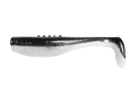 Ripper Bandit PRO - SMOKED PEARL 2,5"/6cm 5szt./bag PEARL/CLEAR SMOKED silver glitter BOX DRAGON CHE-BD25D-01-810