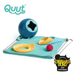 QUUT Set plażowy Mini Ballo + Cuppi + Magic Shapers Heart w worku