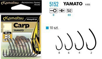 HACZYK KARPIOWY KAMATSU YAMATO ROZMIAR 6 BLNO 515200306