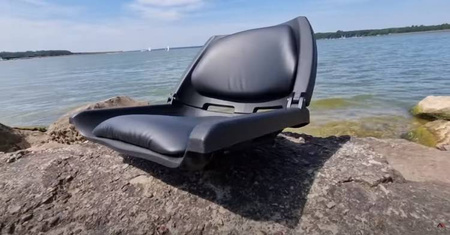 FOTEL OBROTOWY, SIEDZISKO SKŁADANY NA ŁÓDKĘ, PONTON - op.1szt. MIKADO IS15-TB050