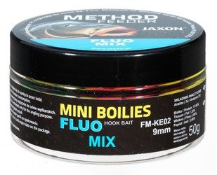 KULKI MINI FLUO METHOD FEEDER 9MM MIX 50G JAXON FM-KE02