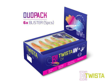DuoPACK BOX Delphin TWISTA UVs / 6x 5szt. 8cm/TIGERA Delphin (101003365)