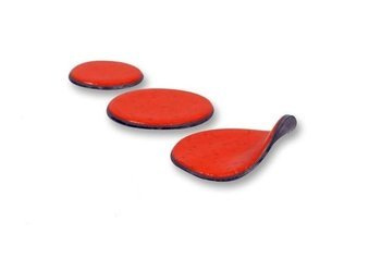 Ciężarki samoprzylepne  STRIKE PRO Power Dots - XL 9 szt./bag 1-2-3 g x 3 szt. red    DRAGON TEV-AD002-RED