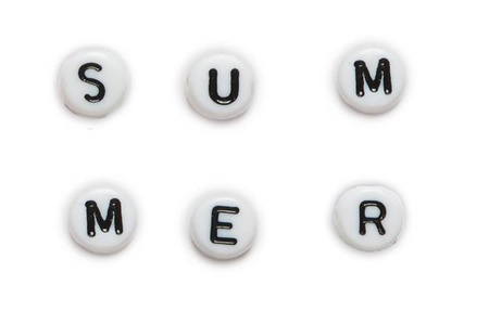 Zestaw do tworzenia biżuterii Koraliki z literkami  6+, Janod