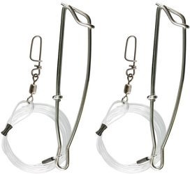 Agrafka do "wolnego" flashera (2 szt.) SCOTTY 1161  moc.do linki downriggera    DRAGON KSP-1161