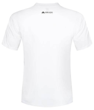 T-SHIRT MIKADO BIAŁY (MAŁE LOGO) - rozm. XXL UMH-009-XXL