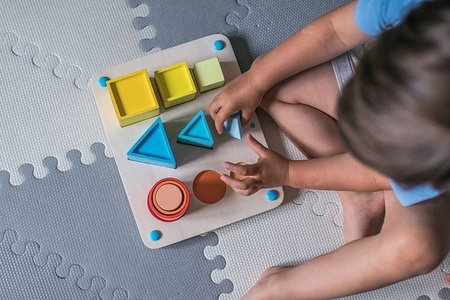 Drewniana układanka Objętości Essentiel, Janod