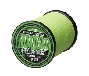 PLECIONKA SUMOWA MADCAT DISTANCE 8-BRAID 1480M / 90LB / 0.40MM DAM 65674