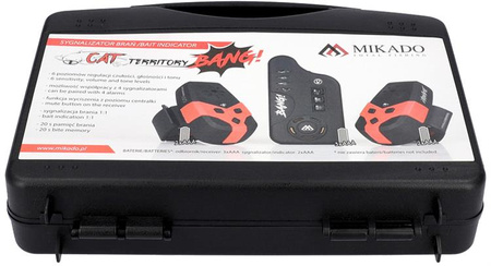 SYGNALIZATORY SUMOWE - CAT TERRITORY BANG! (2+1 SET) MIKADO AMS07-BANG-SET