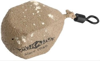 CIĘŻAREK KARPIOWY TYPU KOSTKA Z KRĘTLIKIEM (PIASKOWY) - 90 g - op.1szt MIKADO OMK-05S-90