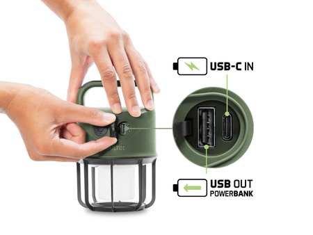 Lampa kampingowa Delphin Multix 3W/4400mAh 3W/450lm/4400mAh Delphin (101005977)